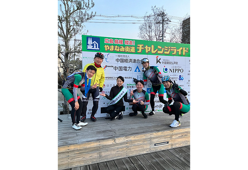 やまなみ街道観光大使 一青妙さんと一緒に