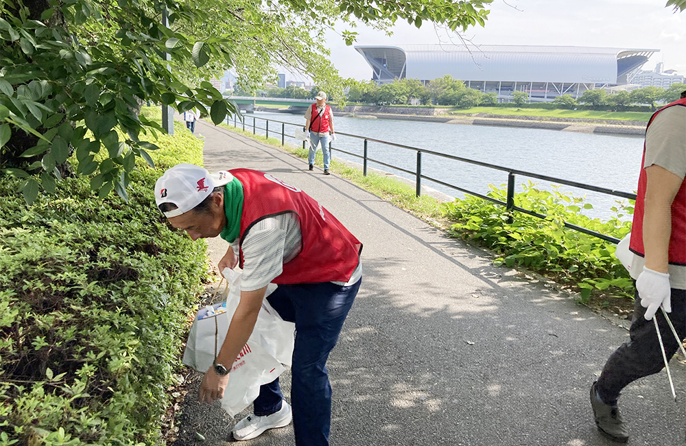 「クリーン太田川」河川一斉清掃