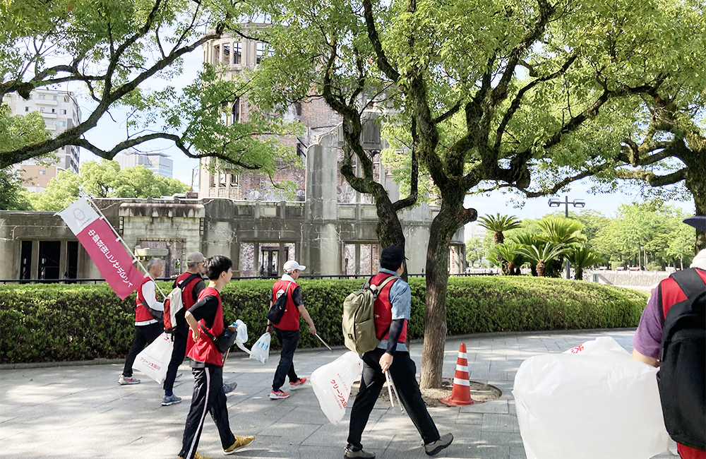 「クリーン太田川」河川一斉清掃