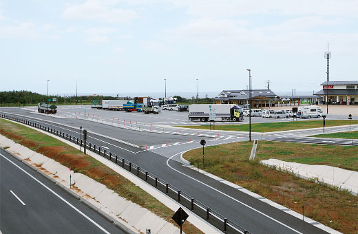 赤碕PA（仮称）駐車場設計（鳥取県内）