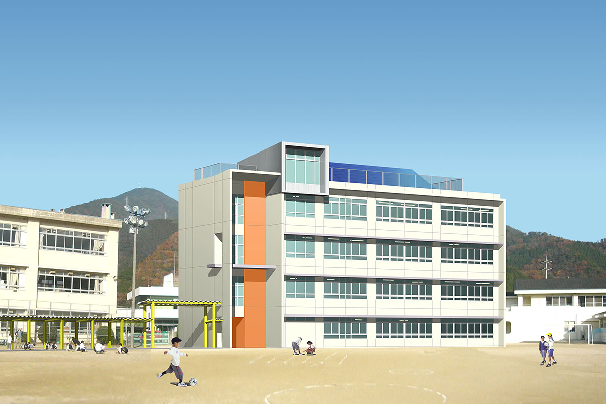 広島市立深川小学校  校舎（増築）