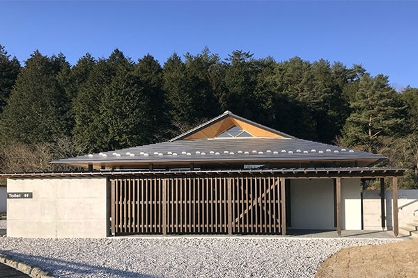 道の駅願成就温泉トイレ棟